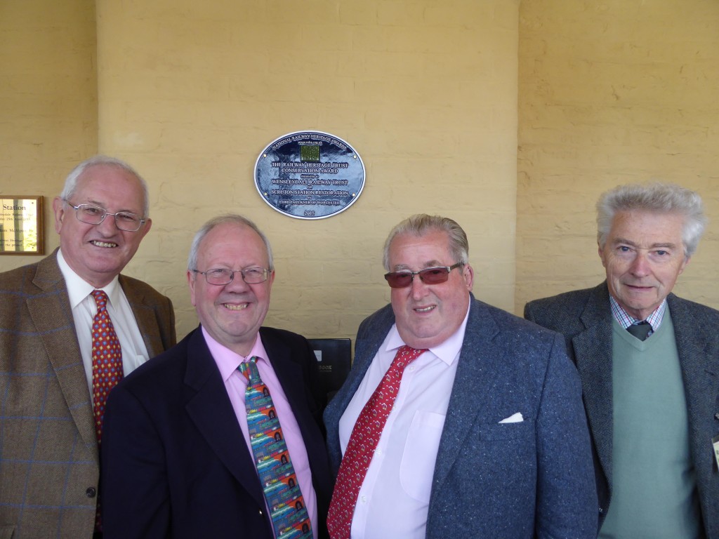 Scruton takes Railway Heritage Trust Conservation Award