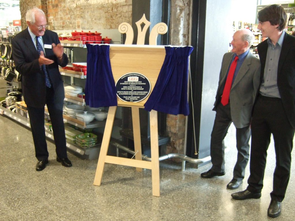 King’s Cross plaque unveiled