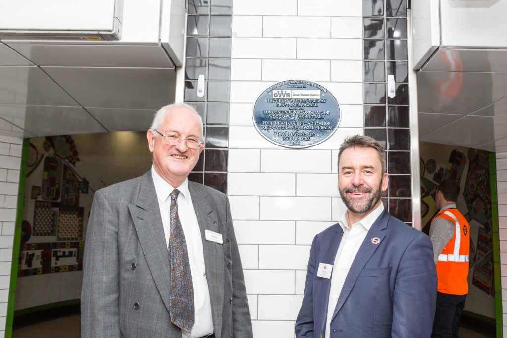 Tottenham Court Road plaque unveiled