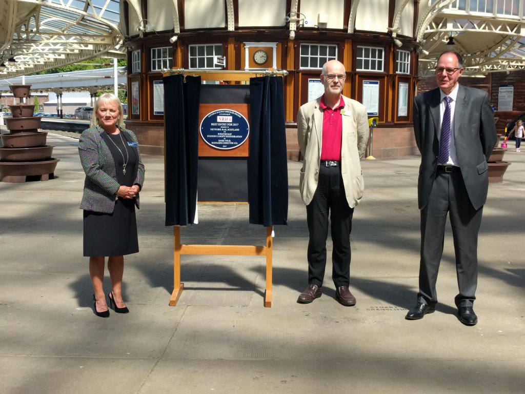 WEMYSS BAY PLAQUE UNVEILED