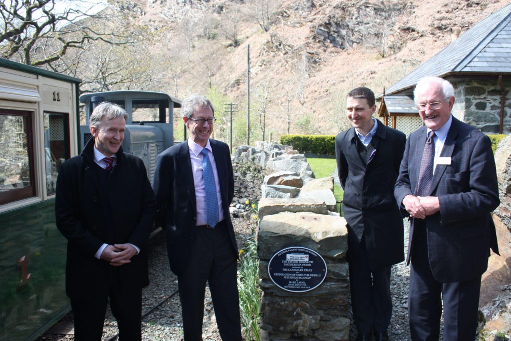 A Landmark moment on the Ffestiniog Railway