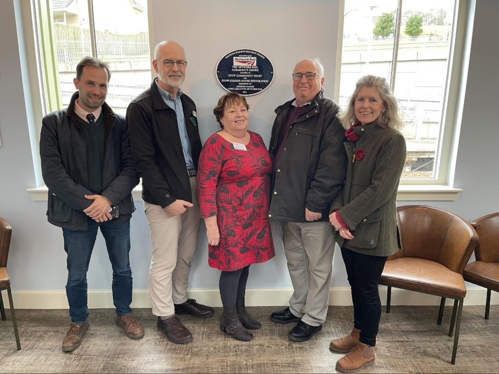 Restored station at Stow