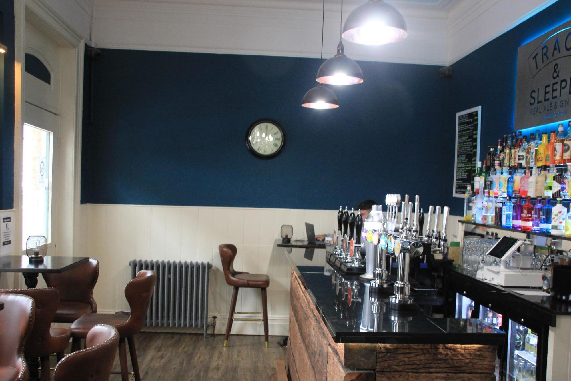 The interior of the Track & Sleeper public house