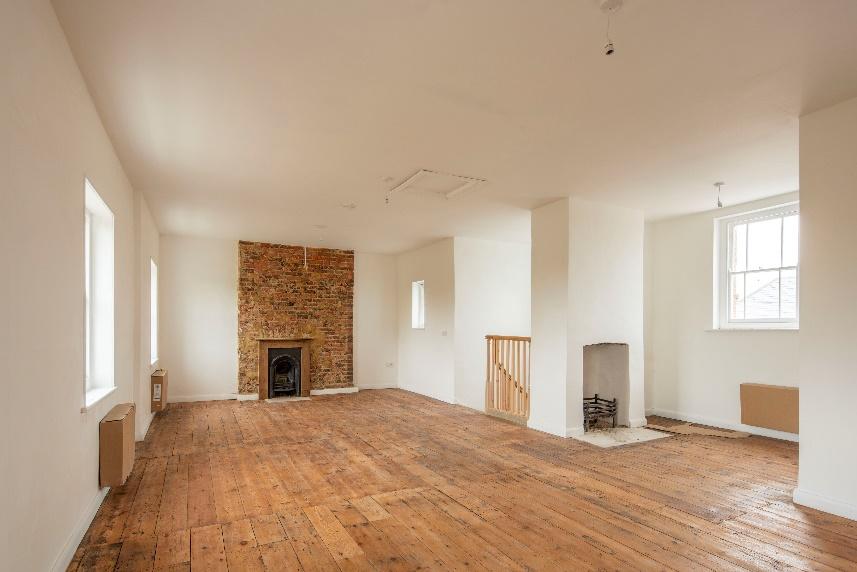 The refurbished first floor accommodation
