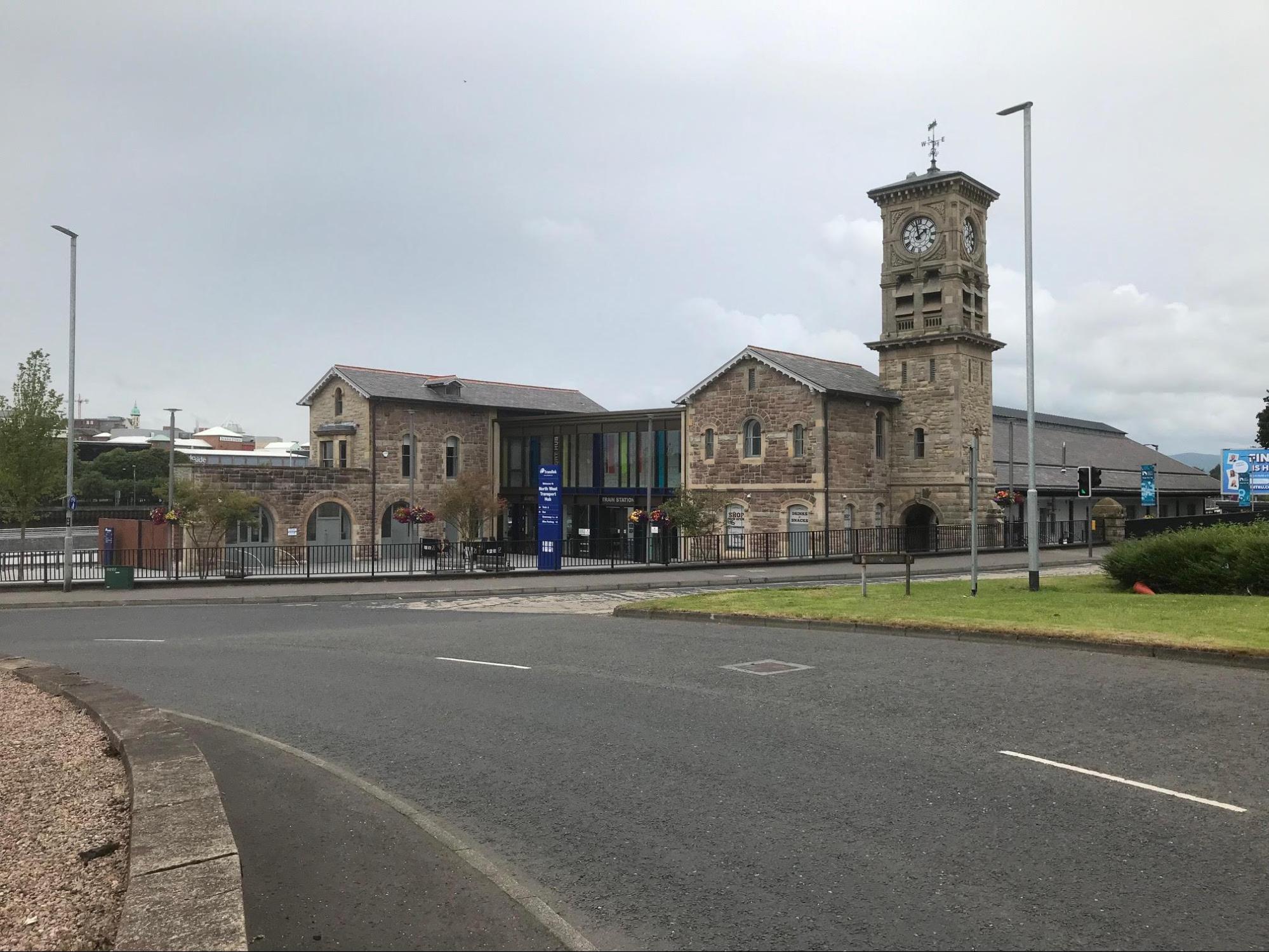 The restored Waterside station
