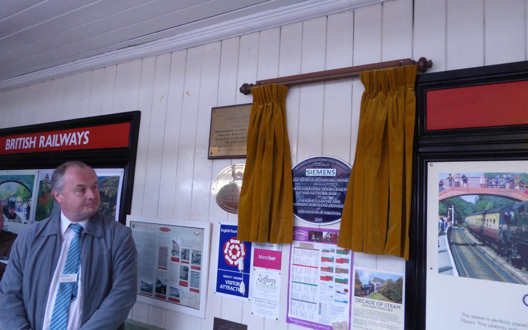 North Yorkshire Moors Railway signalling work rewarded