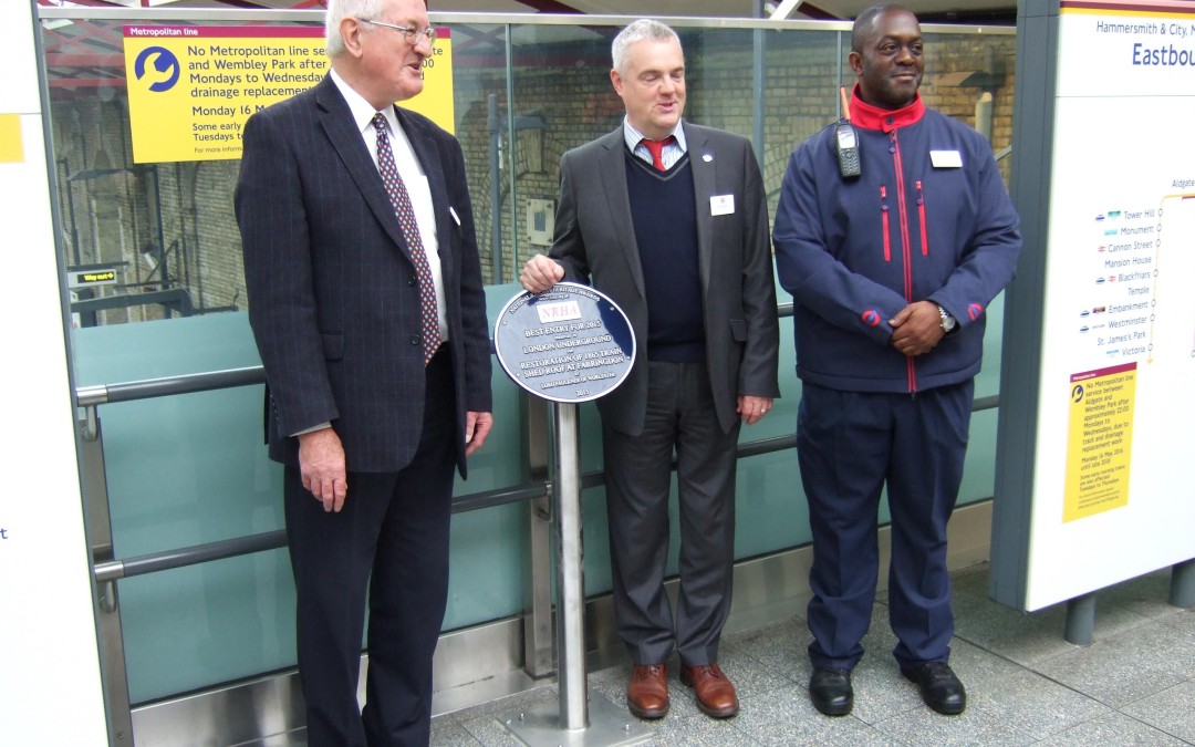 Farringdon plaque unveiled