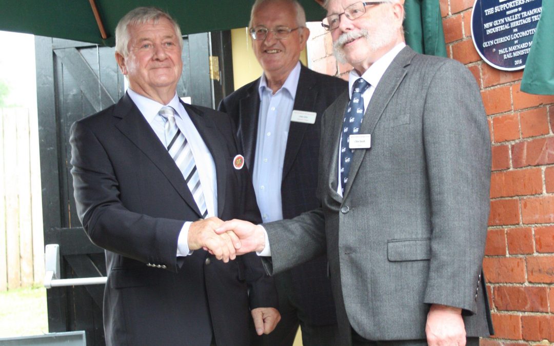 Glyn Valley Plaque Unveiled