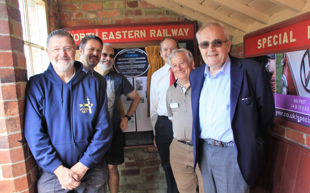 North Yorkshire Moors Railway signalling project rewarded