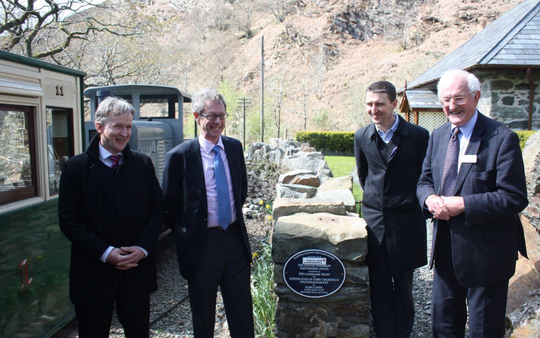 A Landmark moment on the Ffestiniog Railway