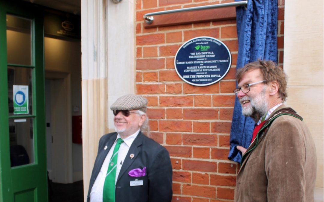 Market Rasen success marked as Mayor unveils plaque