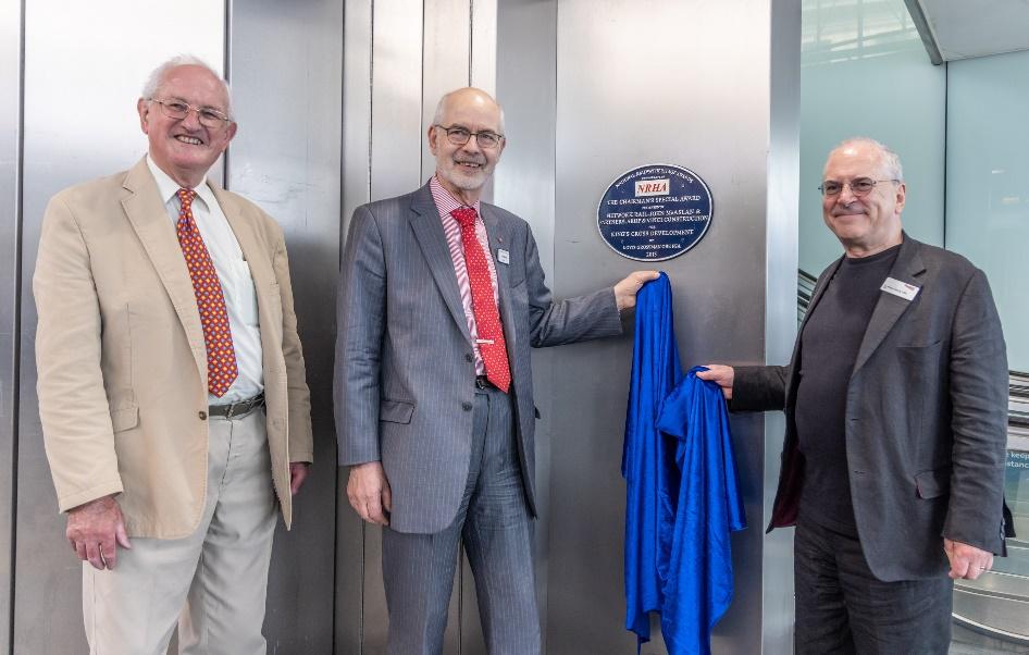 Triple ceremony marks a decade of restoration work and development at King’s Cross